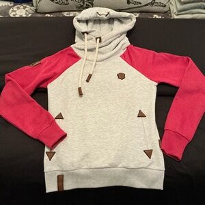 Naketano Size M Pink and Grey